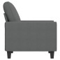 vidaXL Poltrona Grigio Scuro 60 cm in Tessuto vidaXL Poltrona Grigio Scuro 60 cm in Tessuto