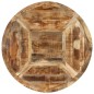 vidaXL Tavolo da Pranzo Ø150x76 cm in Legno Grezzo Massello di Mango vidaXL Tavolo da Pranzo Ø150x76 cm in Legno Grezzo Massello di Mango