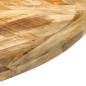 vidaXL Tavolo da Pranzo Ø150x76 cm in Legno Grezzo Massello di Mango vidaXL Tavolo da Pranzo Ø150x76 cm in Legno Grezzo Massello di Mango
