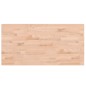vidaXL Piano Bagno 100x50x2,5 cm in Legno Massello di Faggio vidaXL Piano Bagno 100x50x2,5 cm in Legno Massello di Faggio