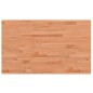 vidaXL Piano Bagno 100x60x2,5 cm in Legno Massello di Faggio vidaXL Piano Bagno 100x60x2,5 cm in Legno Massello di Faggio