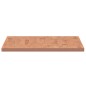 vidaXL Piano Bagno 100x60x2,5 cm in Legno Massello di Faggio vidaXL Piano Bagno 100x60x2,5 cm in Legno Massello di Faggio