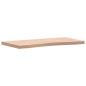 vidaXL Piano per Scrivania 100x(45-50)x4 cm Legno Massello di Faggio