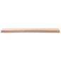 vidaXL Piano per Scrivania 100x(45-50)x4 cm Legno Massello di Faggio