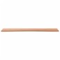 vidaXL Piano per Scrivania 110x(55-60)x1,5 cm Legno Massello di Faggio