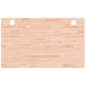 vidaXL Piano Scrivania 100x60x2,5 cm in Legno Massello di Faggio