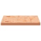 vidaXL Piano Scrivania 110x60x4 cm in Legno Massello di Faggio vidaXL Piano Scrivania 110x60x4 cm in Legno Massello di Faggio