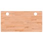 vidaXL Piano Scrivania 110x55x4 cm in Legno Massello di Faggio vidaXL Piano Scrivania 110x55x4 cm in Legno Massello di Faggio