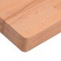 vidaXL Piano Scrivania 110x55x4 cm in Legno Massello di Faggio vidaXL Piano Scrivania 110x55x4 cm in Legno Massello di Faggio