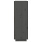 Portabottiglie Grigio 45x34x100 cm in Legno Massello di Pino Portabottiglie Grigio 45x34x100 cm in Legno Massello di Pino