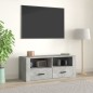 Mobile per TV Grigio Cemento 100x35x40 cm Legno Multistrato Mobile per TV Grigio Cemento 100x35x40 cm Legno Multistrato