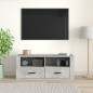 Mobile per TV Grigio Cemento 100x35x40 cm Legno Multistrato Mobile per TV Grigio Cemento 100x35x40 cm Legno Multistrato