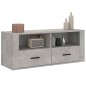 Mobile per TV Grigio Cemento 100x35x40 cm Legno Multistrato Mobile per TV Grigio Cemento 100x35x40 cm Legno Multistrato
