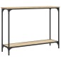 vidaXL Tavolino Consolle Rovere Sonoma 101x30,5x75cm Legno Multistrato vidaXL Tavolino Consolle Rovere Sonoma 101x30,5x75cm Legno Multistrato