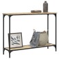 vidaXL Tavolino Consolle Rovere Sonoma 101x30,5x75cm Legno Multistrato vidaXL Tavolino Consolle Rovere Sonoma 101x30,5x75cm Legno Multistrato