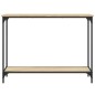 vidaXL Tavolino Consolle Rovere Sonoma 101x30,5x75cm Legno Multistrato vidaXL Tavolino Consolle Rovere Sonoma 101x30,5x75cm Legno Multistrato