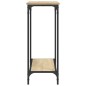 vidaXL Tavolino Consolle Rovere Sonoma 101x30,5x75cm Legno Multistrato vidaXL Tavolino Consolle Rovere Sonoma 101x30,5x75cm Legno Multistrato