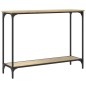 vidaXL Tavolino Consolle Rovere Sonoma 101x30,5x75cm Legno Multistrato vidaXL Tavolino Consolle Rovere Sonoma 101x30,5x75cm Legno Multistrato