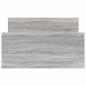 vidaXL Giroletto Grigio Sonoma 90x200 cm in Legno Multistrato vidaXL Giroletto Grigio Sonoma 90x200 cm in Legno Multistrato