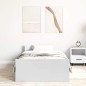 vidaXL Giroletto Bianco 100x200 cm in Legno Massello vidaXL Giroletto Bianco 100x200 cm in Legno Massello