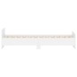 vidaXL Giroletto Bianco 100x200 cm in Legno Massello vidaXL Giroletto Bianco 100x200 cm in Legno Massello