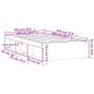 vidaXL Giroletto Rovere Fumo 100x200 cm vidaXL Giroletto Rovere Fumo 100x200 cm