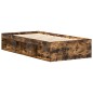 vidaXL Giroletto Rovere Fumo 75x190 cm Small Single vidaXL Giroletto Rovere Fumo 75x190 cm Small Single