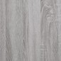 vidaXL Giroletto con Testiera e Pediera Grigio Sonoma 200x200 cm vidaXL Giroletto con Testiera e Pediera Grigio Sonoma 200x200 cm