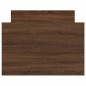 vidaXL Giroletto con Testiera e Pediera Rovere Marrone 90x190 cm vidaXL Giroletto con Testiera e Pediera Rovere Marrone 90x190 cm