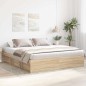 vidaXL Giroletto Rovere Sonoma 180x200 cm Super King vidaXL Giroletto Rovere Sonoma 180x200 cm Super King