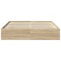 vidaXL Giroletto Rovere Sonoma 180x200 cm Super King vidaXL Giroletto Rovere Sonoma 180x200 cm Super King