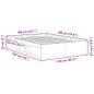 vidaXL Giroletto Rovere Fumo 90x190 cm vidaXL Giroletto Rovere Fumo 90x190 cm