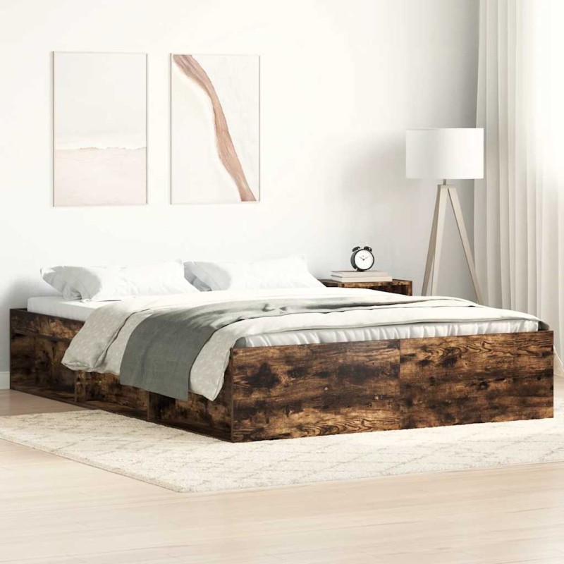 vidaXL Giroletto Rovere Fumo 120x200 cm
