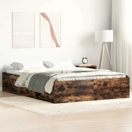 vidaXL Giroletto Rovere Fumo 120x200 cm