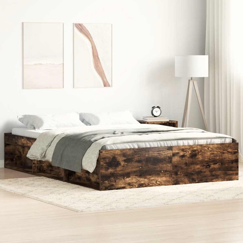 vidaXL Giroletto Rovere Fumo 140x200 cm vidaXL Giroletto Rovere Fumo 140x200 cm