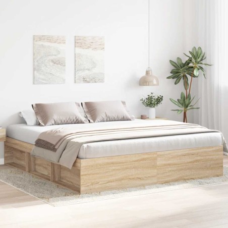 vidaXL Giroletto Rovere Sonoma 200x200 cm