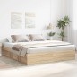 vidaXL Giroletto Rovere Sonoma 200x200 cm