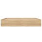 vidaXL Giroletto Rovere Sonoma 200x200 cm