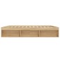 vidaXL Giroletto Rovere Sonoma 200x200 cm