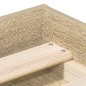 vidaXL Giroletto Rovere Sonoma 200x200 cm