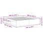 vidaXL Giroletto Rovere Sonoma 200x200 cm