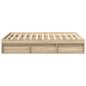 vidaXL Giroletto Rovere Sonoma 150x200 cm King Size vidaXL Giroletto Rovere Sonoma 150x200 cm King Size