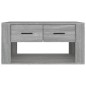 Tavolino da Salotto Grigio Sonoma 80x50x40 cm Legno Multistrato