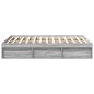 vidaXL Giroletto Grigio Sonoma 135x190 cm Double vidaXL Giroletto Grigio Sonoma 135x190 cm Double