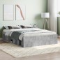 vidaXL Giroletto Grigio Cemento 135x190 cm Double vidaXL Giroletto Grigio Cemento 135x190 cm Double