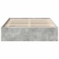 vidaXL Giroletto Grigio Cemento 135x190 cm Double vidaXL Giroletto Grigio Cemento 135x190 cm Double