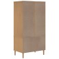 vidaXL Armadio SENJA Aspetto Rattan Marrone 90x55x175 cm Massello Pino vidaXL Armadio SENJA Aspetto Rattan Marrone 90x55x175 cm Massello Pino