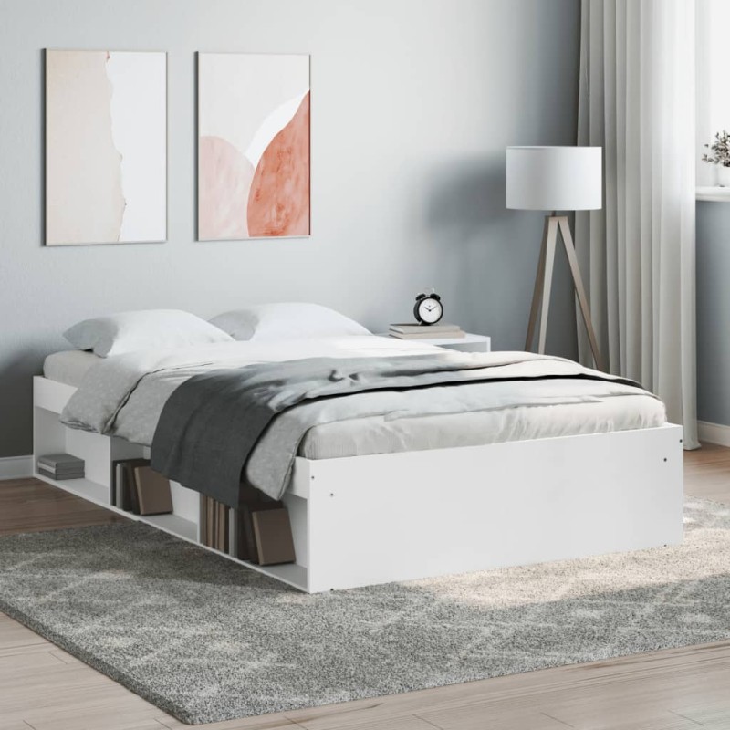 vidaXL Giroletto Bianco 120x190 cm Small Double