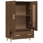 Credenza Rovere Marrone 70x31x115 cm in Legno Multistrato Credenza Rovere Marrone 70x31x115 cm in Legno Multistrato