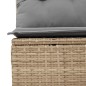 vidaXL Set Divano da Giardino 6 pz con Cuscini Beige Misto Polyrattan vidaXL Set Divano da Giardino 6 pz con Cuscini Beige Misto Polyrattan